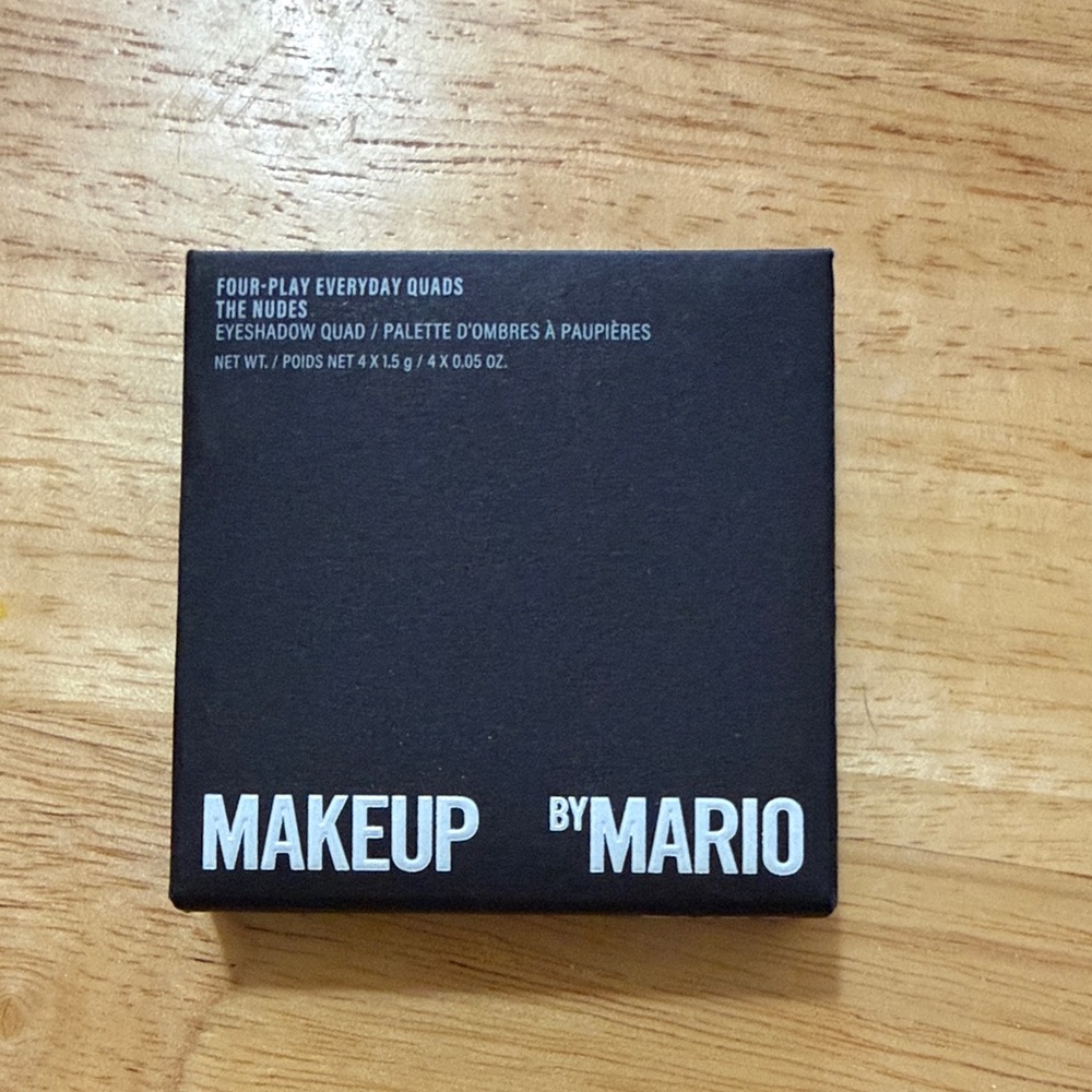 NEW never used
Neutral Four-Color Eyeshadow Palette - Brown & Cream Shades